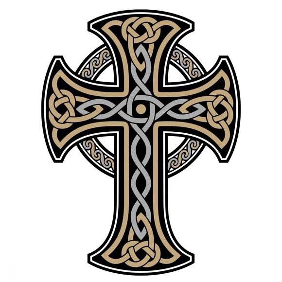 Archangel Michael Celtic Cross Saint Religious Catholic Protection Medal Pendant - Picture 15 of 16